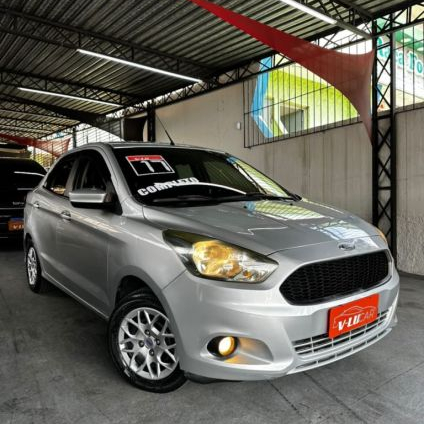 FORD   KA+ SEDAN 1.5 SESE PLUS 16V FLEX 4P   PRATA 2017 1.5 FLEX