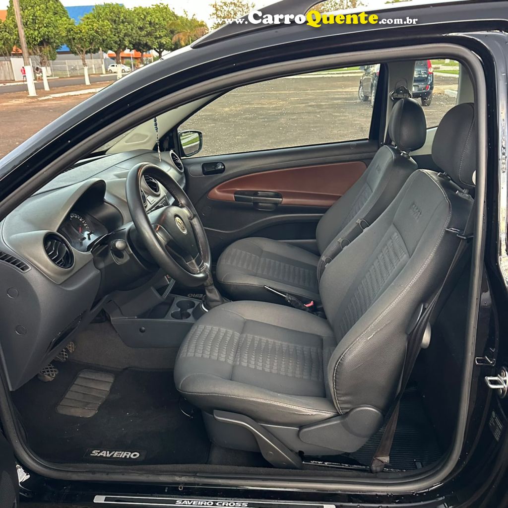 VOLKSWAGEN   SAVEIRO CROSS 1.6 MI TOTAL FLEX 8V CE   PRETO 2011 1.6 FLEX - Loja