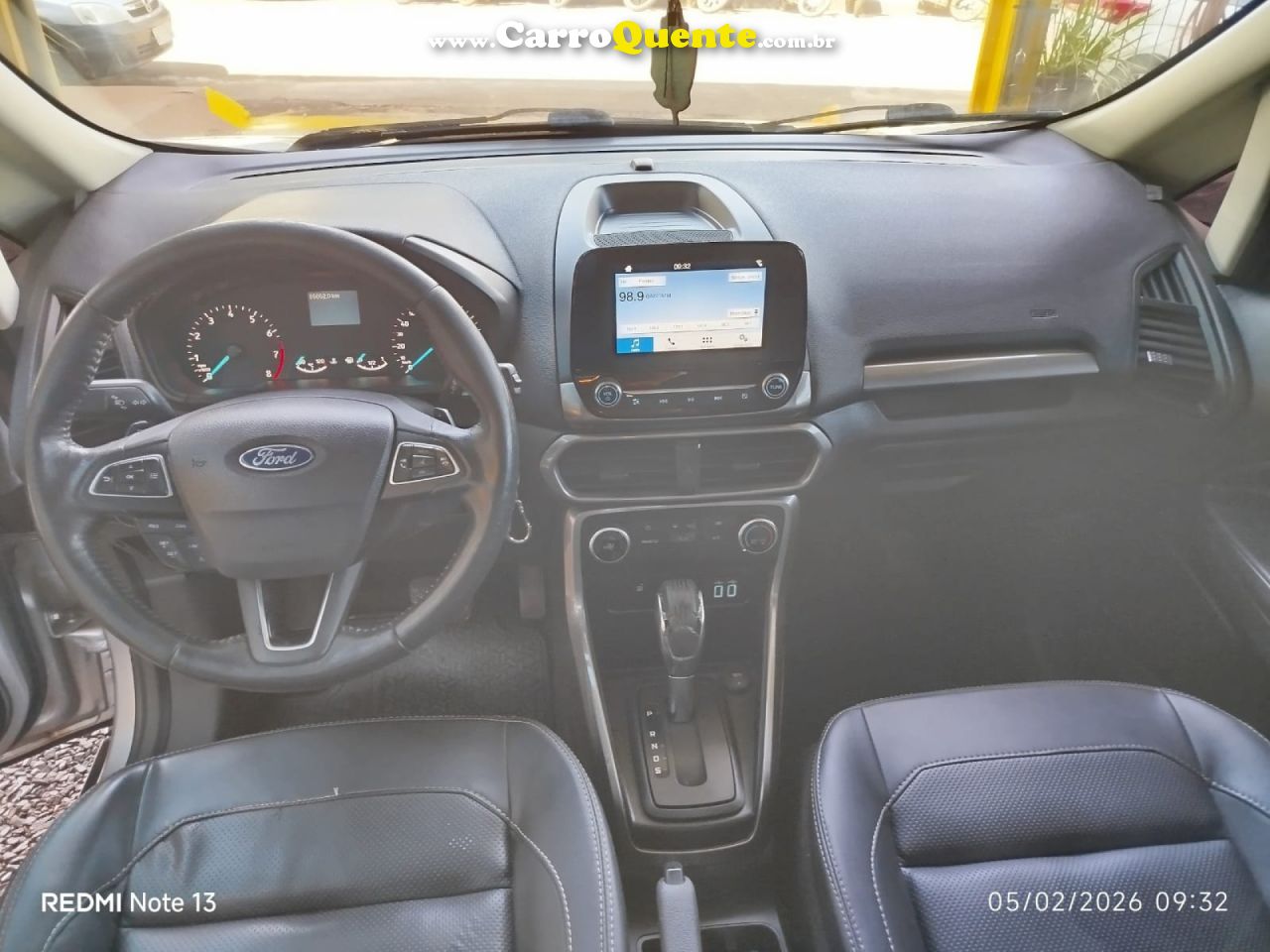 FORD   ECOSPORT SE 1.5 12V FLEX 5P AUT.   PRATA 2018 1.5 FLEX - Loja