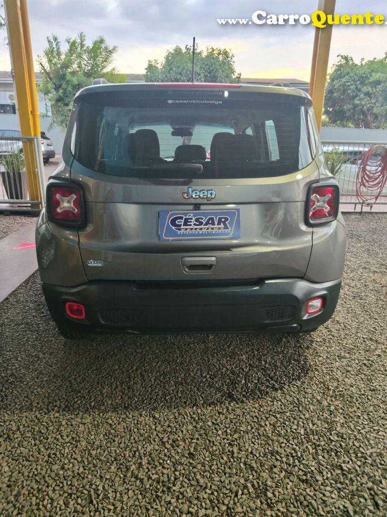 JEEP   RENEGADE1.8 4X2 FLEX 16V AUT.   CINZA 2021 1.8 FLEX - Loja