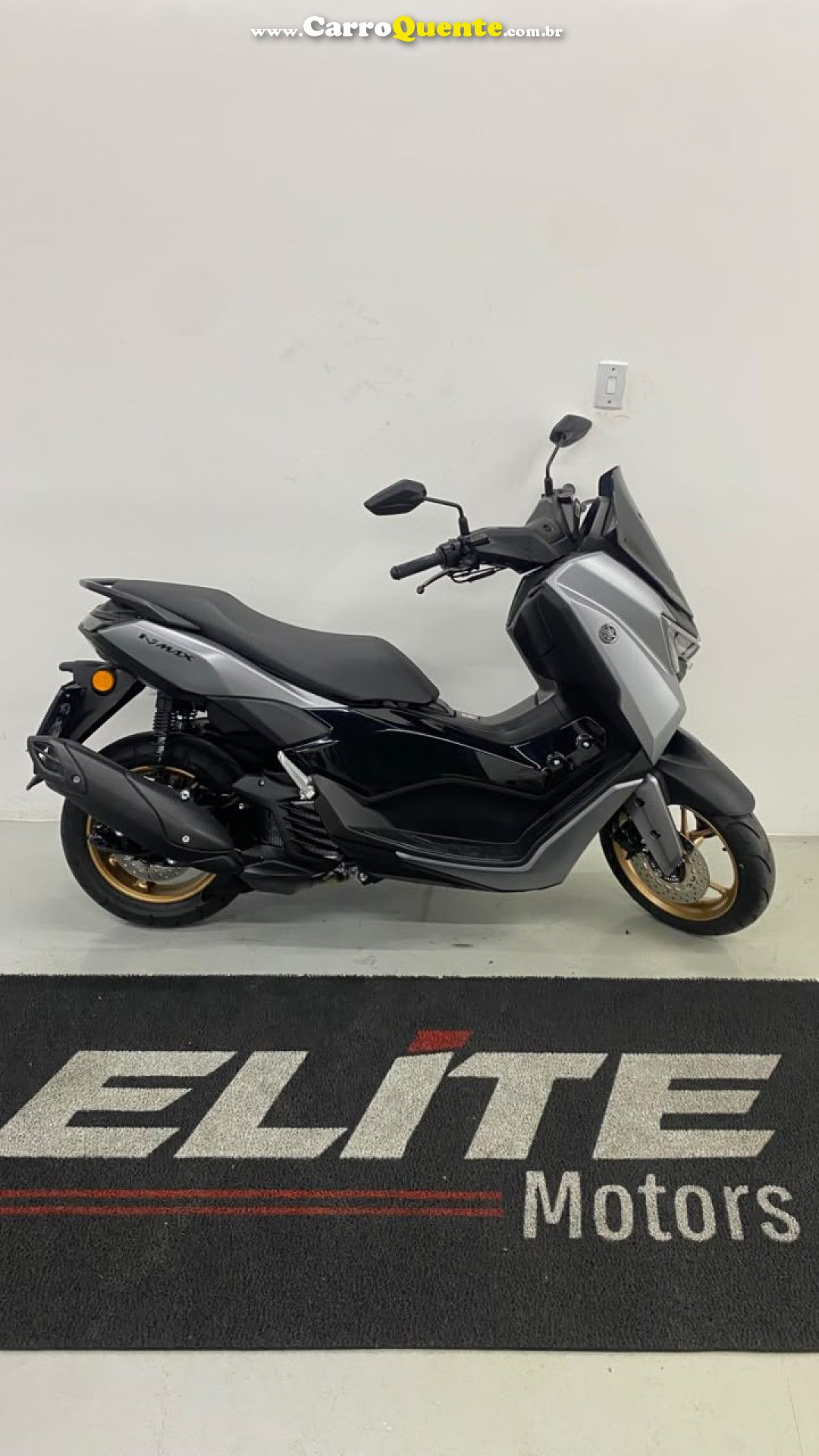 YAMAHA    NMAX 160 ABS   PRATA 2025 160cc GASOLINA - Loja
