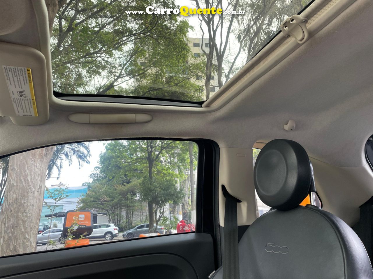 FIAT 500 1.4 LOUNGE AIR 16V 2012 - Loja