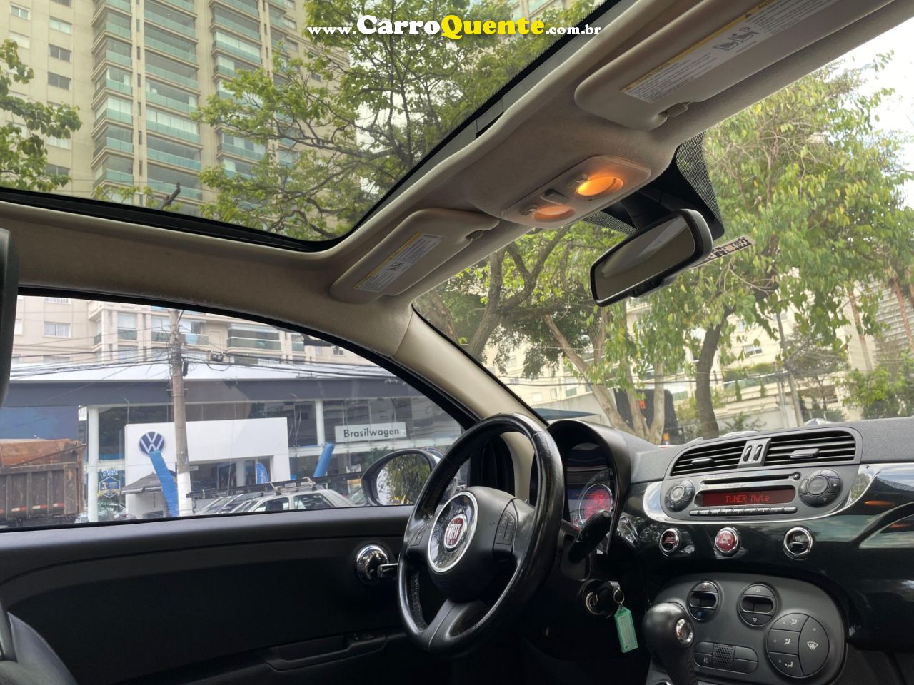 FIAT 500 1.4 LOUNGE AIR 16V 2012 - Loja