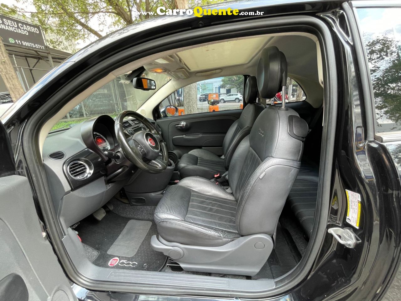 FIAT 500 1.4 LOUNGE AIR 16V 2012 - Loja
