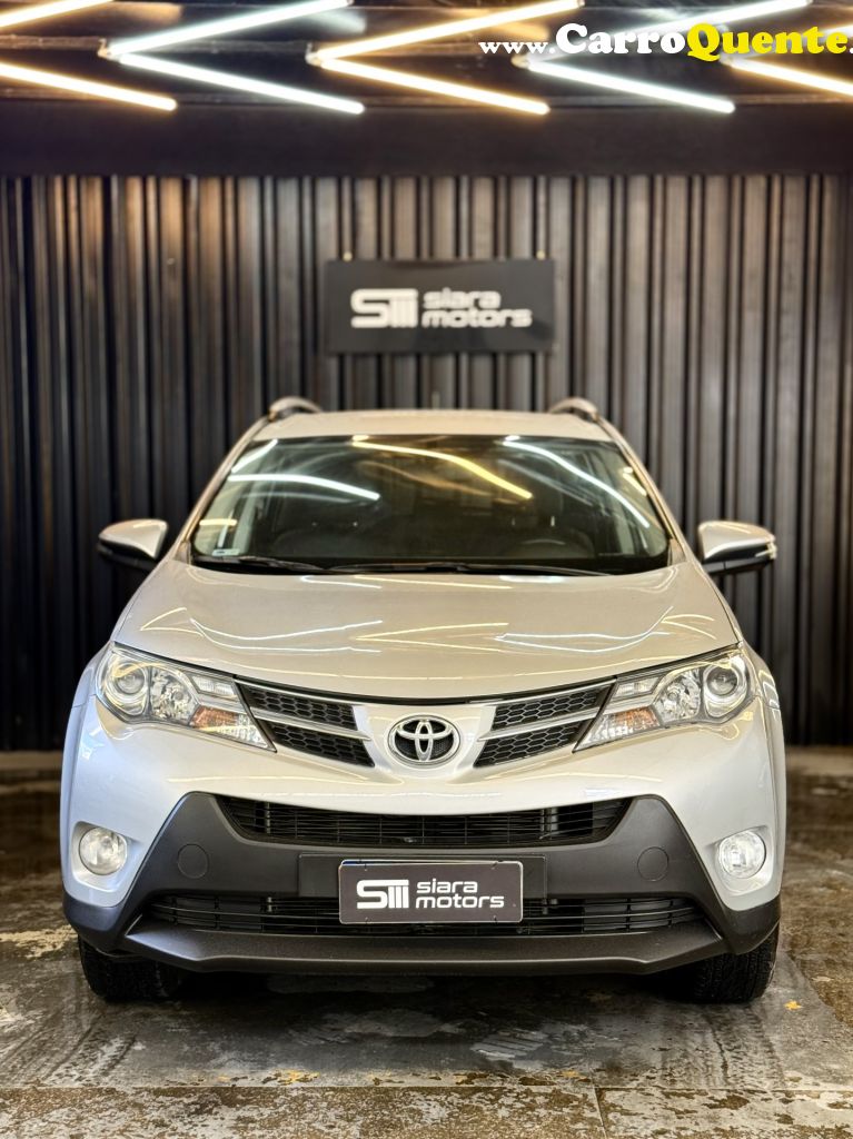 TOYOTA   RAV4 2.0 4X2 16V AUT.   PRATA 2014 2.0 GASOLINA - Loja