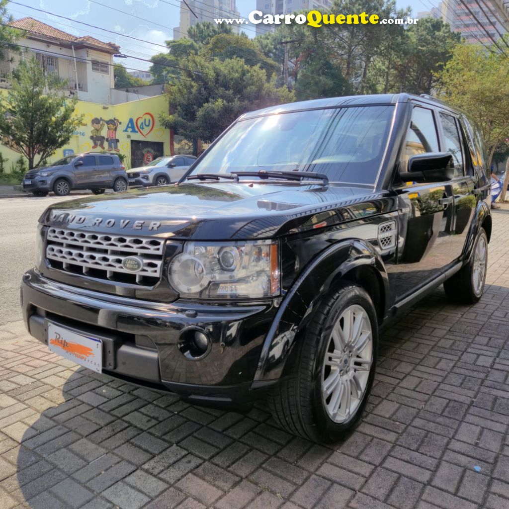 LAND ROVER   DISCOVERY4 HSE 5.0 4X4 AUT.   PRETO 2013 5.0 GASOLINA - Loja