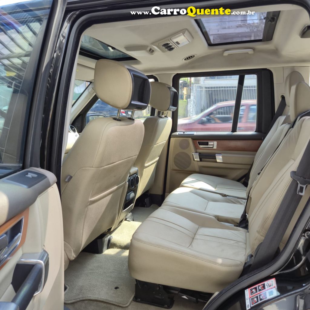 LAND ROVER   DISCOVERY4 HSE 5.0 4X4 AUT.   PRETO 2013 5.0 GASOLINA - Loja