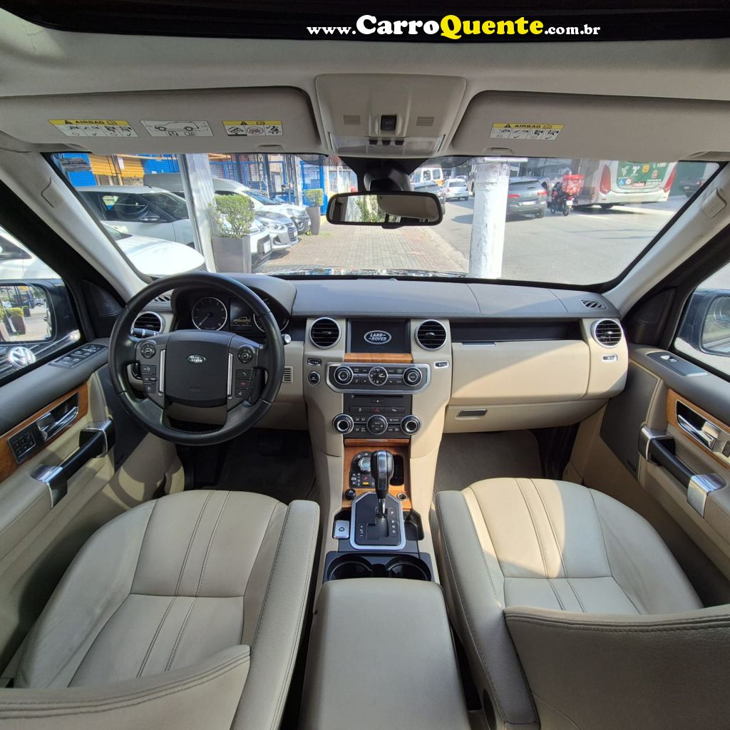 LAND ROVER   DISCOVERY4 HSE 5.0 4X4 AUT.   PRETO 2013 5.0 GASOLINA - Loja