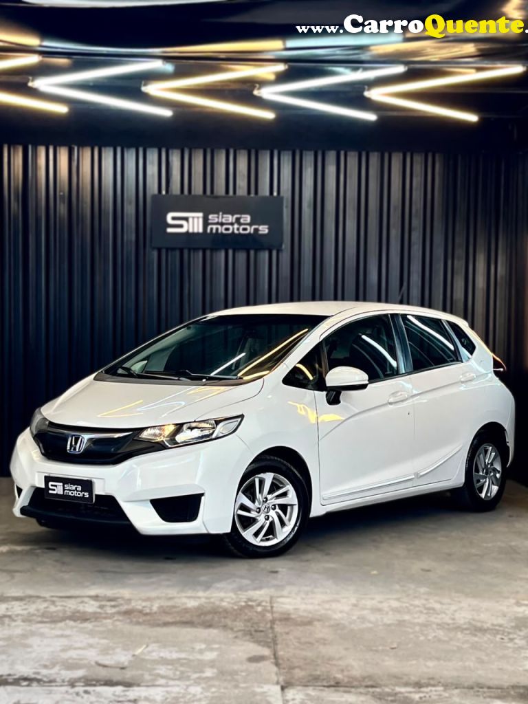 HONDA   FIT LX 1.5 FLEXONE 16V 5P MEC.   BRANCO 2015 1.5 GASOLINA - Loja