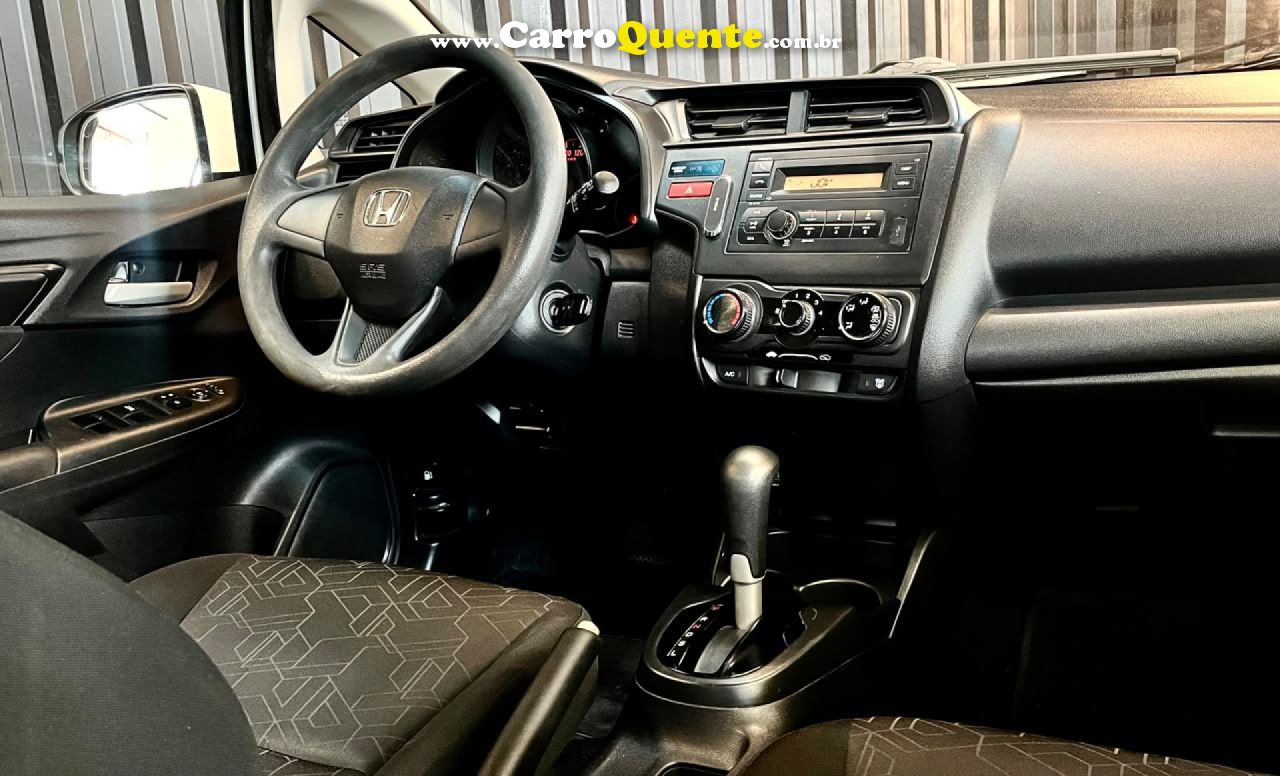 HONDA   FIT LX 1.5 FLEXONE 16V 5P MEC.   BRANCO 2015 1.5 GASOLINA - Loja