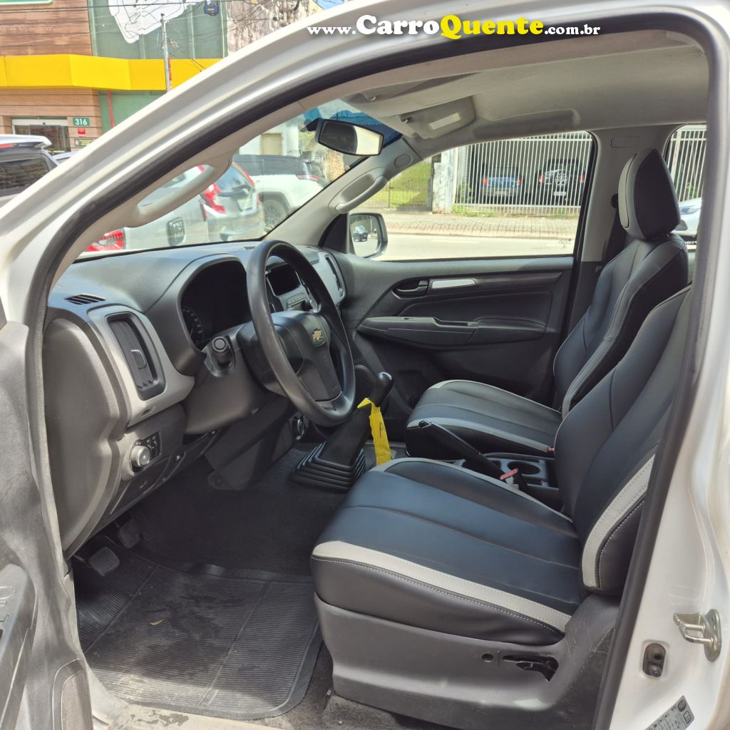 CHEVROLET   S10 PICK-UP LS 2.8 TDI 4X4 CD DIES. MEC.   BRANCO 2023 2.8 DIESEL - Loja
