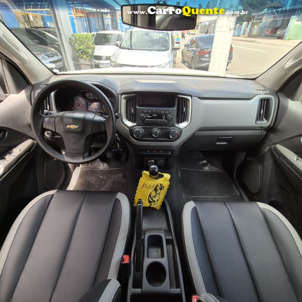 CHEVROLET   S10 PICK-UP LS 2.8 TDI 4X4 CD DIES. MEC.   BRANCO 2023 2.8 DIESEL - Loja