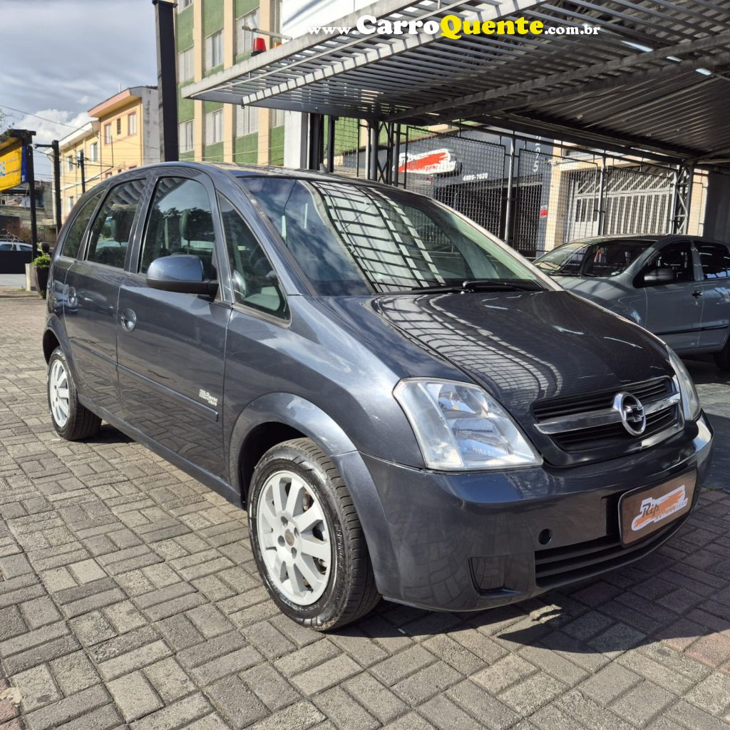 CHEVROLET   MERIVA MAXX 1.8 MPFI 8V FLEXPOWER   CINZA 2008 1.8 FLEX - Loja