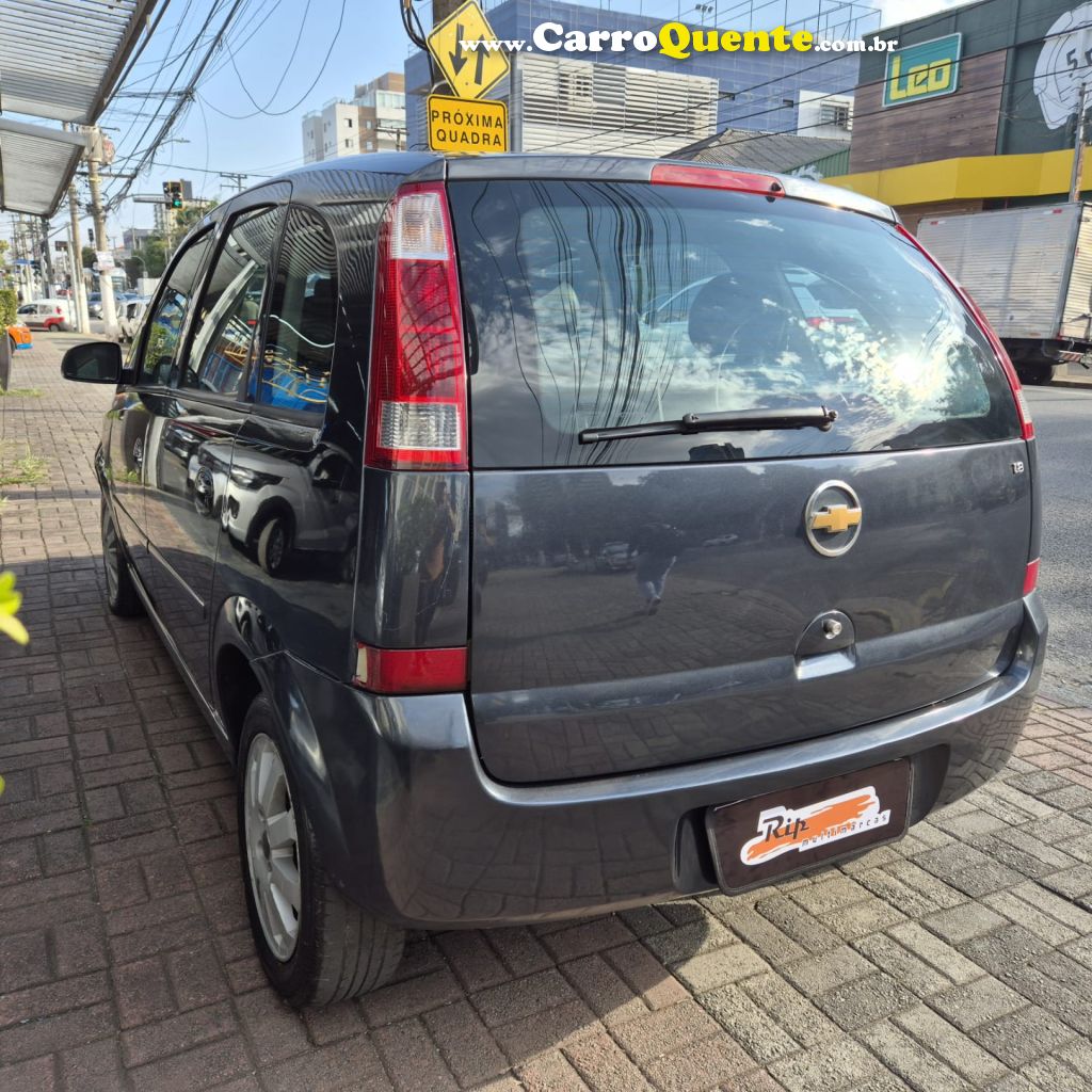 CHEVROLET   MERIVA MAXX 1.8 MPFI 8V FLEXPOWER   CINZA 2008 1.8 FLEX - Loja