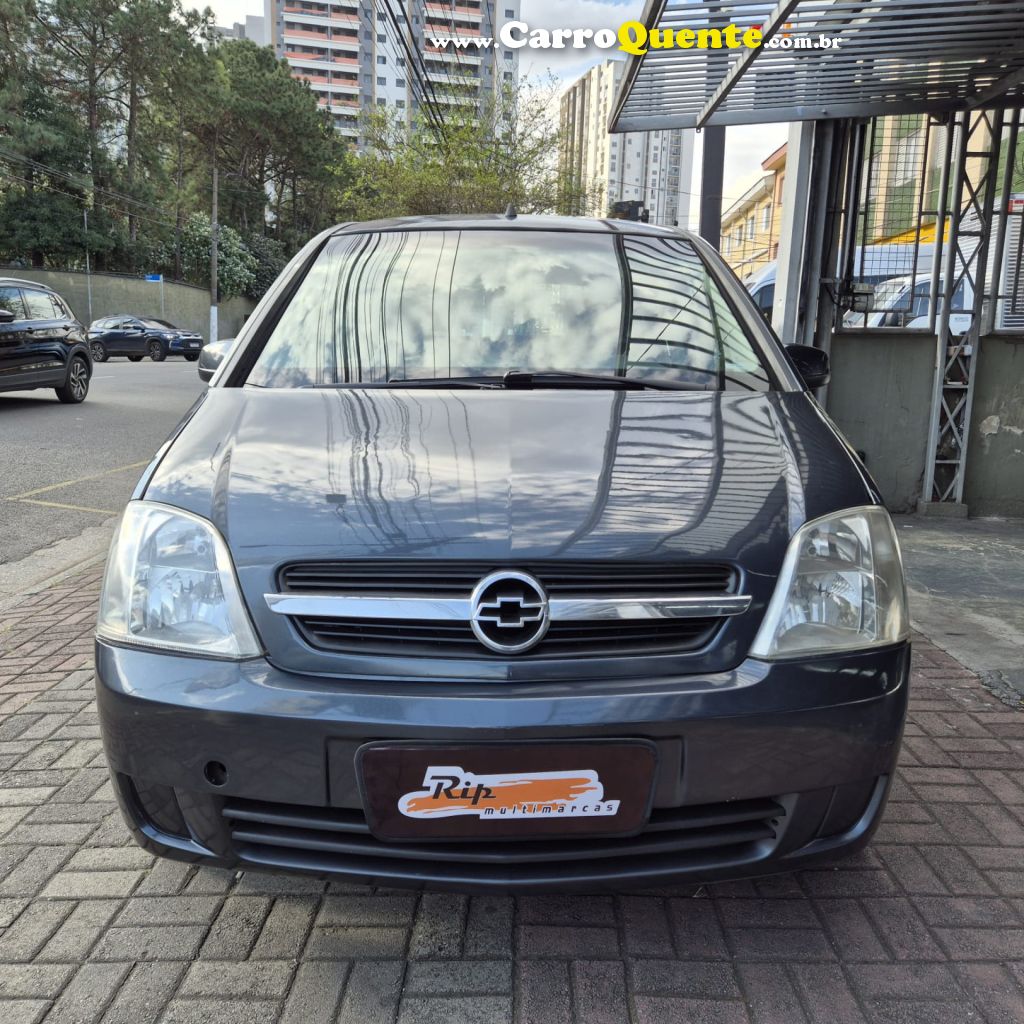 CHEVROLET   MERIVA MAXX 1.8 MPFI 8V FLEXPOWER   CINZA 2008 1.8 FLEX - Loja
