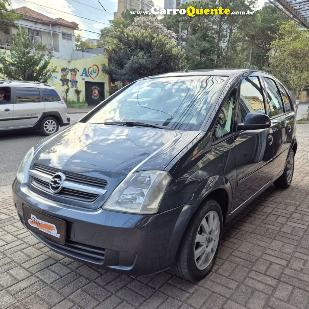 CHEVROLET   MERIVA MAXX 1.8 MPFI 8V FLEXPOWER   CINZA 2008 1.8 FLEX - Loja