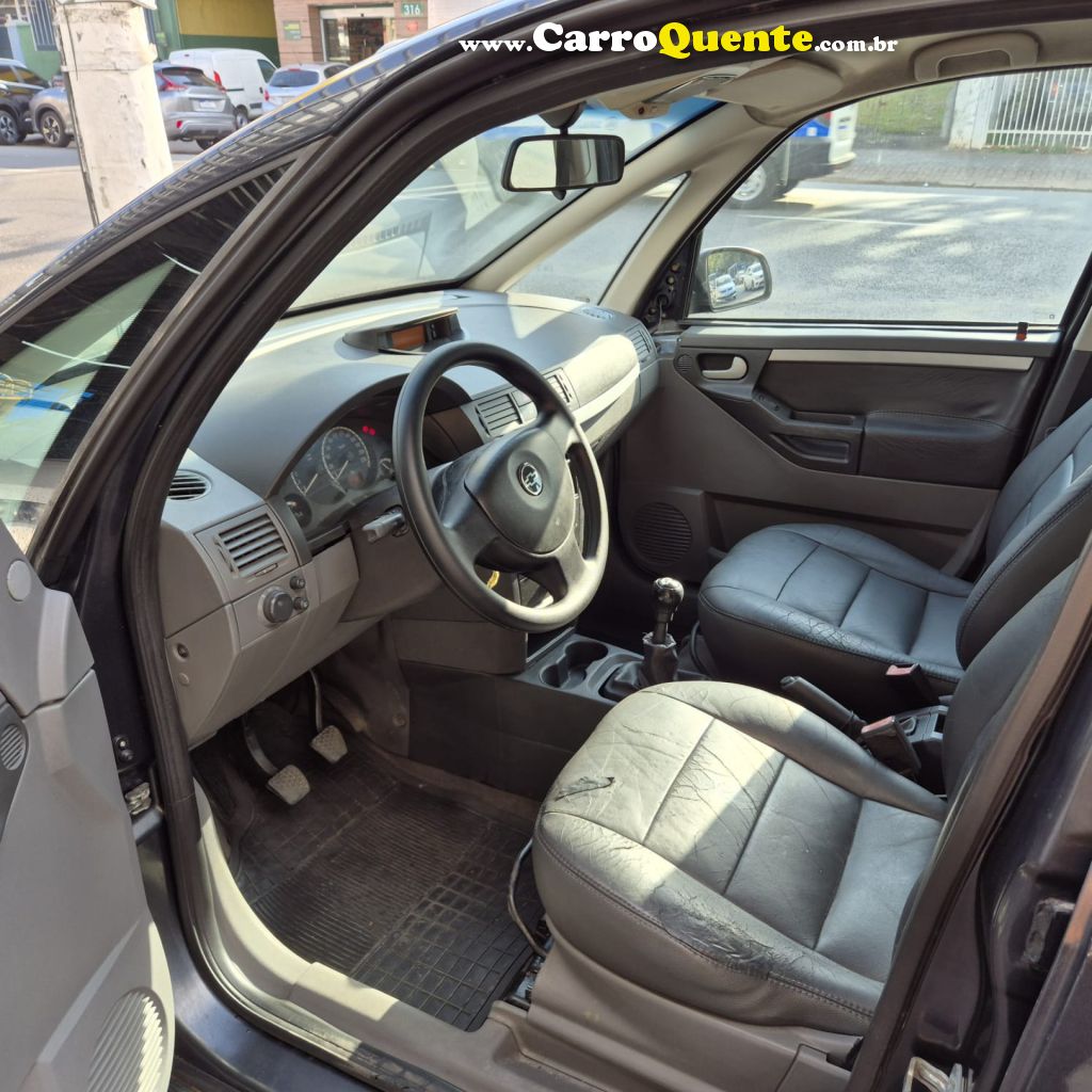 CHEVROLET   MERIVA MAXX 1.8 MPFI 8V FLEXPOWER   CINZA 2008 1.8 FLEX - Loja