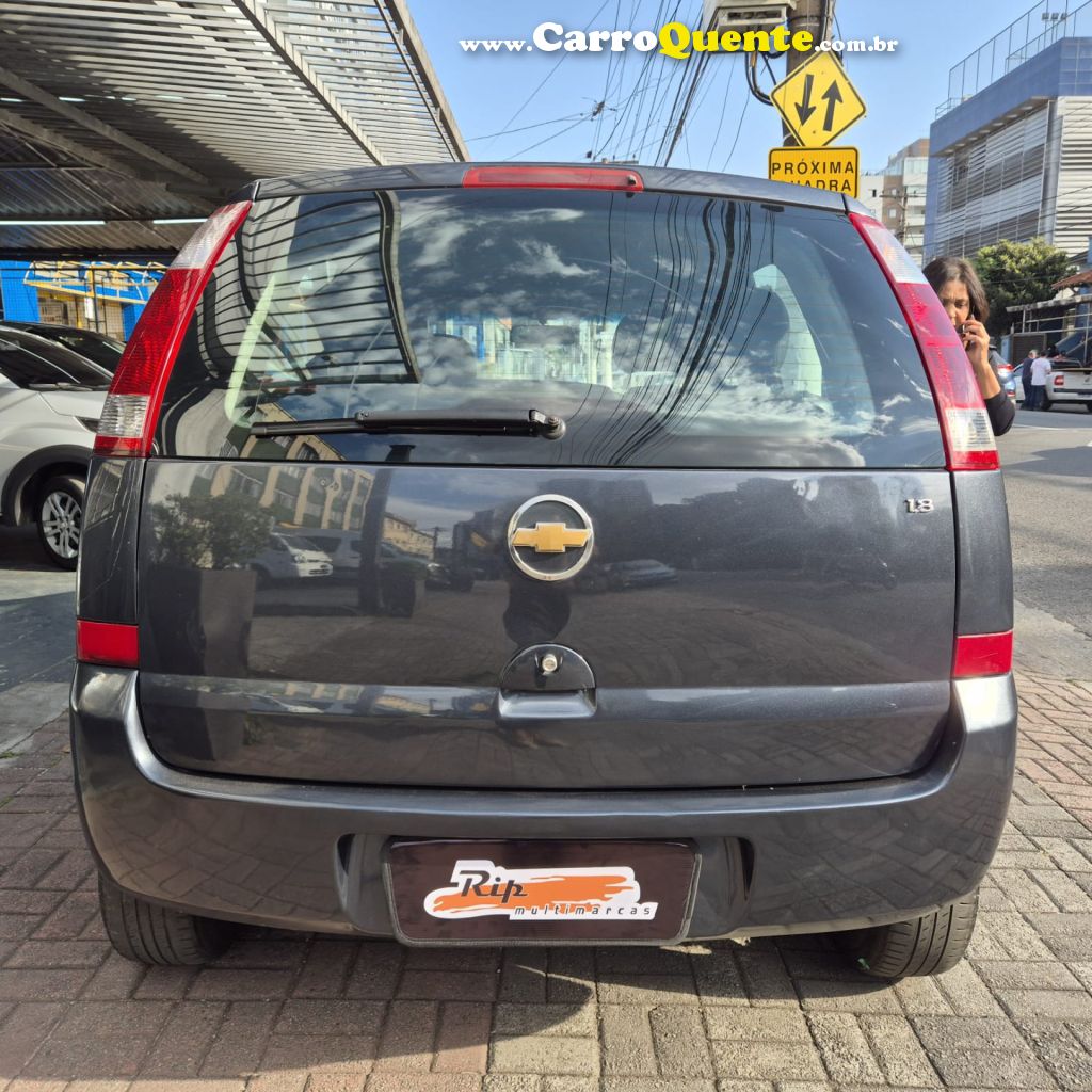 CHEVROLET   MERIVA MAXX 1.8 MPFI 8V FLEXPOWER   CINZA 2008 1.8 FLEX - Loja
