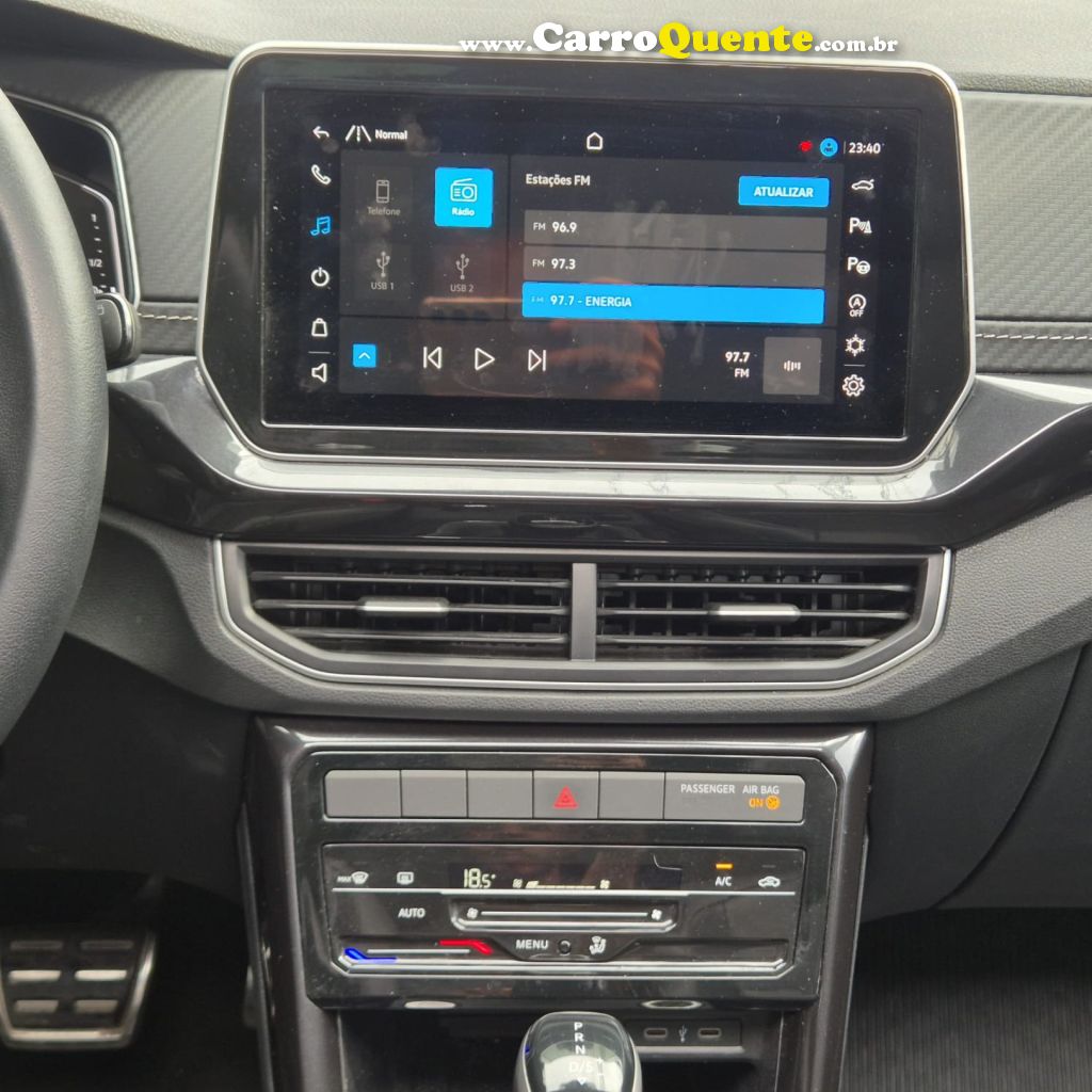 VOLKSWAGEN   T-CROSS HIG. 250 TSI 1.4 FLEX 16V 5P AUT   BRANCO 2025 1.4 FLEX - Loja