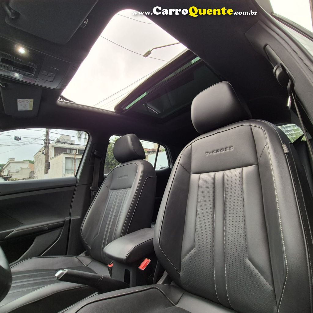 VOLKSWAGEN   T-CROSS HIG. 250 TSI 1.4 FLEX 16V 5P AUT   BRANCO 2025 1.4 FLEX - Loja