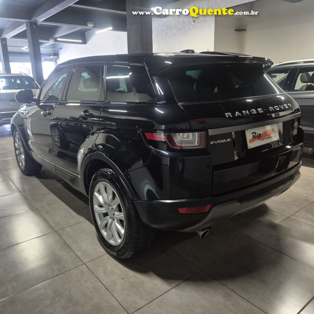 LAND ROVER   RANGE R.EVOQUE SD4 SE 2.2 DIES. AUT. 5P   PRETO 2016 2.2 DIESEL - Loja