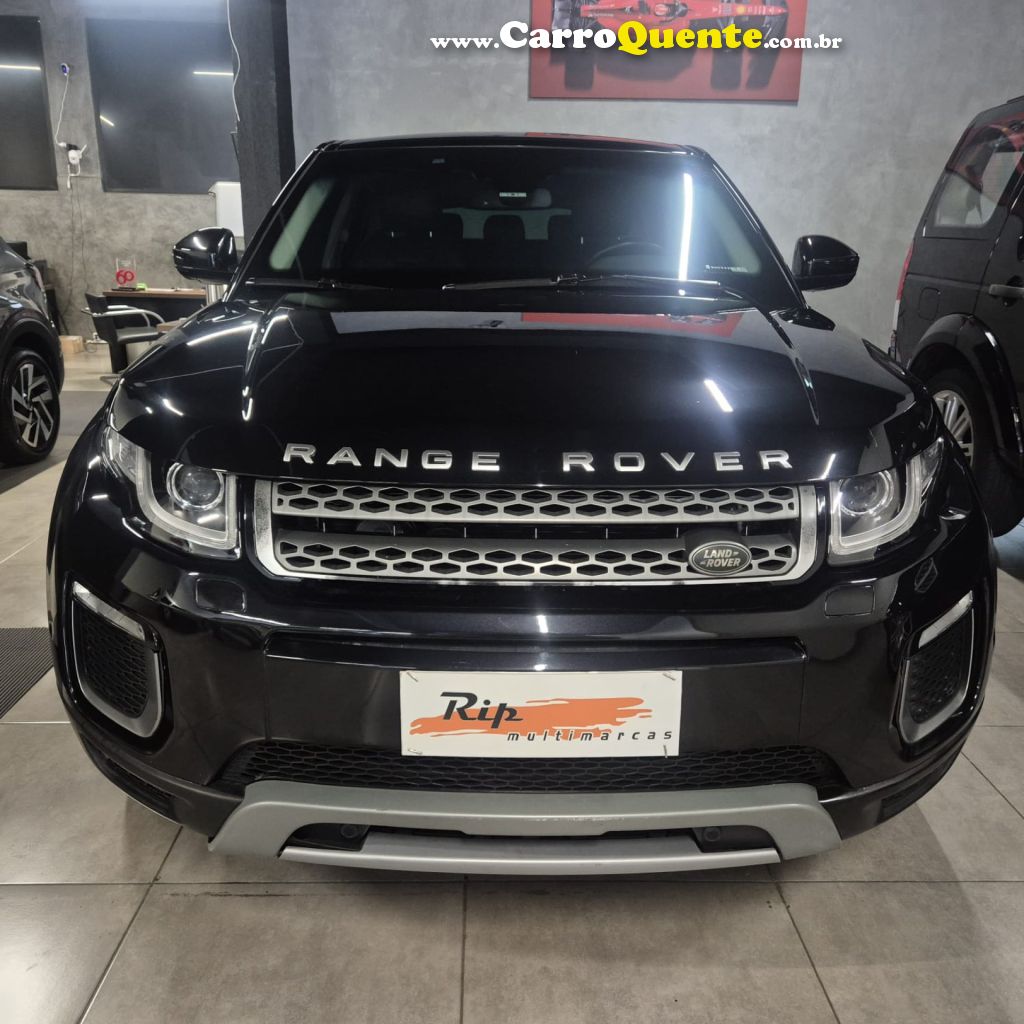 LAND ROVER   RANGE R.EVOQUE SD4 SE 2.2 DIES. AUT. 5P   PRETO 2016 2.2 DIESEL - Loja