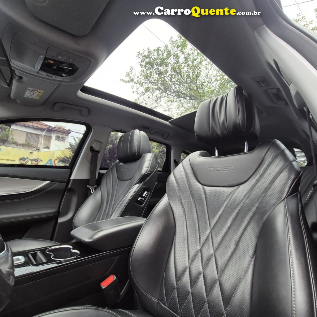 CHERY   TIGGO 8 PRO 1.5 TURBO (HÍBRIDO)    PRETO 2023 1.5 GASOLINA E ELÉTRICO - Loja