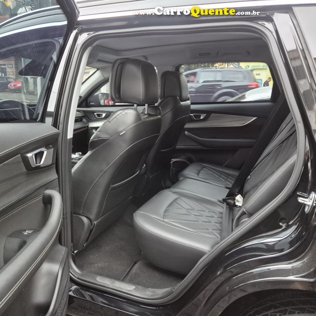 CHERY   TIGGO 8 PRO 1.5 TURBO (HÍBRIDO)    PRETO 2023 1.5 GASOLINA E ELÉTRICO - Loja
