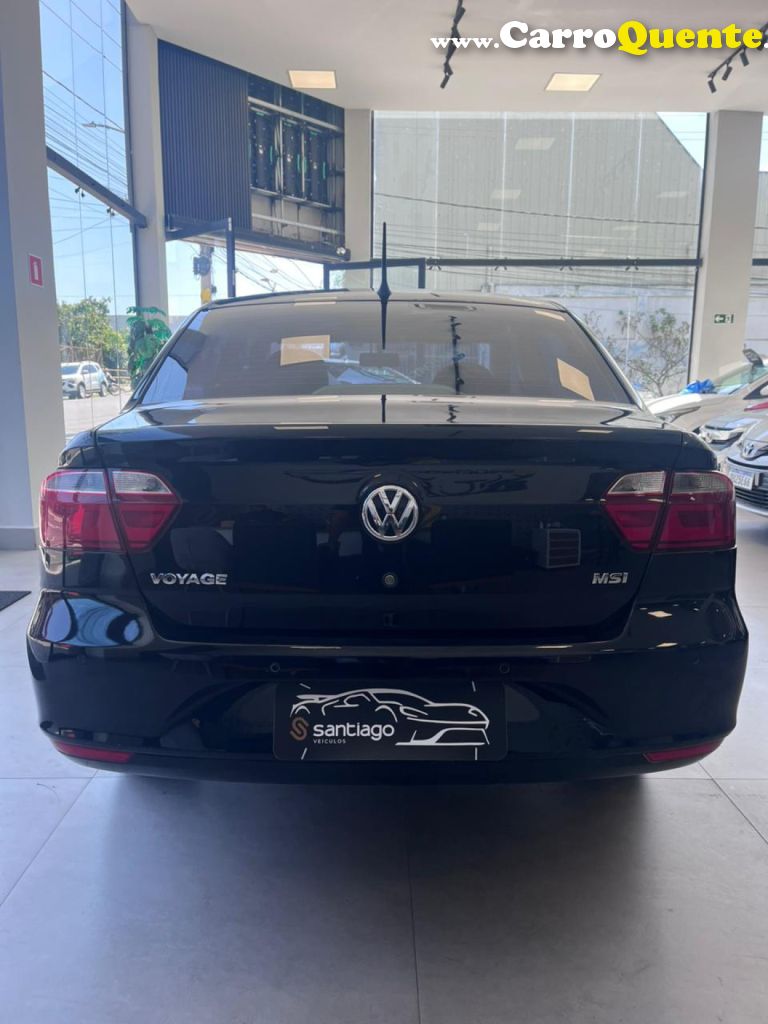 VOLKSWAGEN   VOYAGE COMFHIGHLI. 1.6 T.FLEX 8V 4P   PRETO 2018 1.6 FLEX - Loja