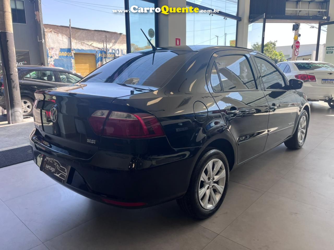 VOLKSWAGEN   VOYAGE COMFHIGHLI. 1.6 T.FLEX 8V 4P   PRETO 2018 1.6 FLEX - Loja
