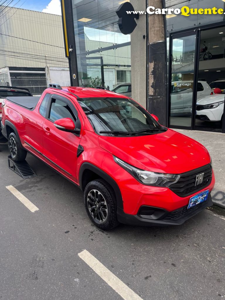 FIAT   STRADA FREEDOM 1.3 FLEX 8V  CS PLUS   VERMELHO 2025 1.3 FLEX - Loja