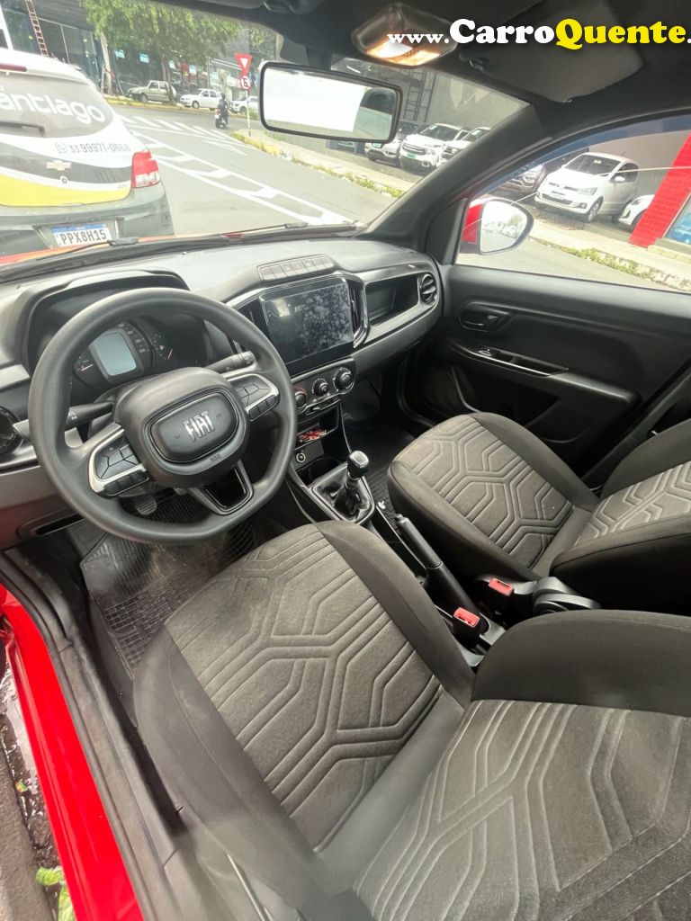 FIAT   STRADA FREEDOM 1.3 FLEX 8V  CS PLUS   VERMELHO 2025 1.3 FLEX - Loja