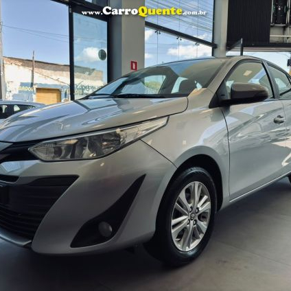 TOYOTA   YARIS XL SEDAN 1.5 FLEX 16V 4P AUT.   PRATA 2018 1.5 FLEX