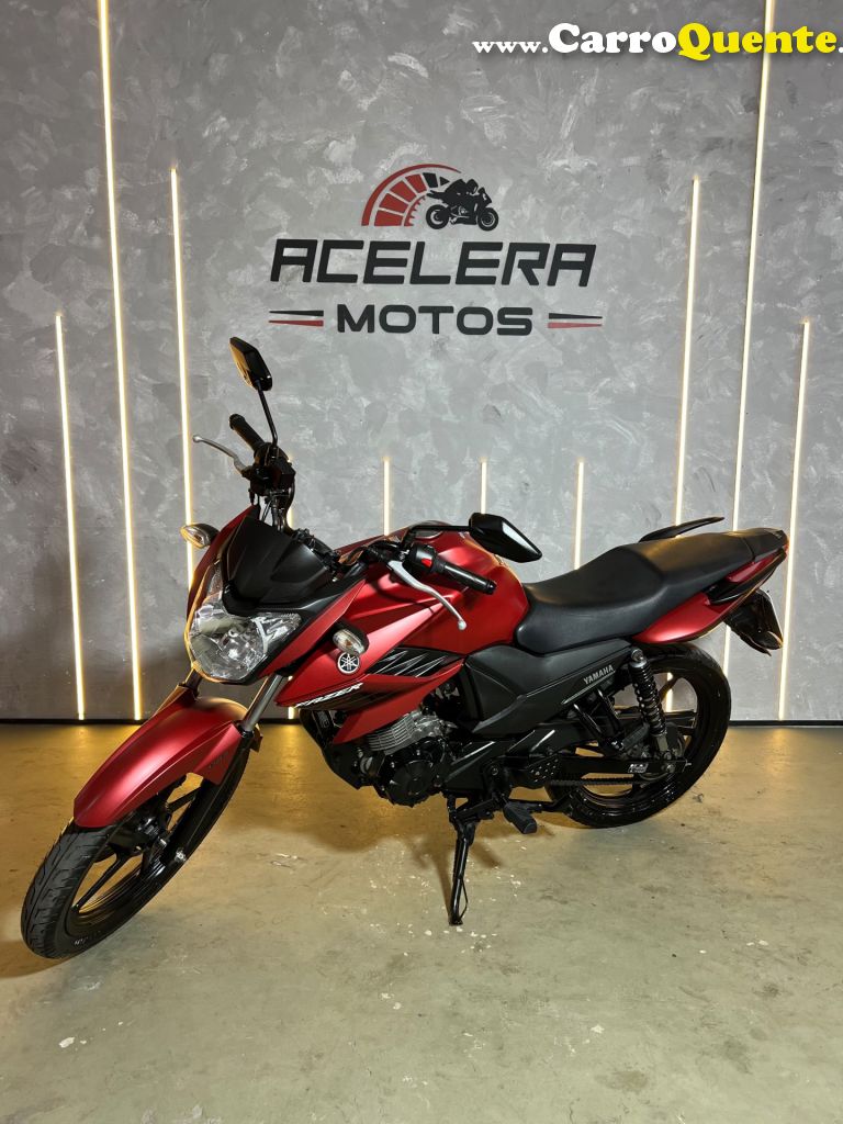 YAMAHA    YS150 FAZER SED   VERMELHO 2023 150 FLEX - Loja