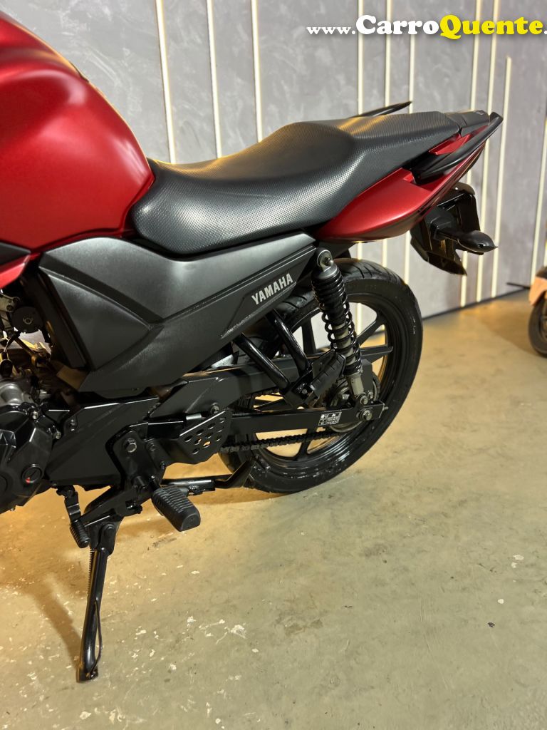 YAMAHA    YS150 FAZER SED   VERMELHO 2023 150 FLEX - Loja
