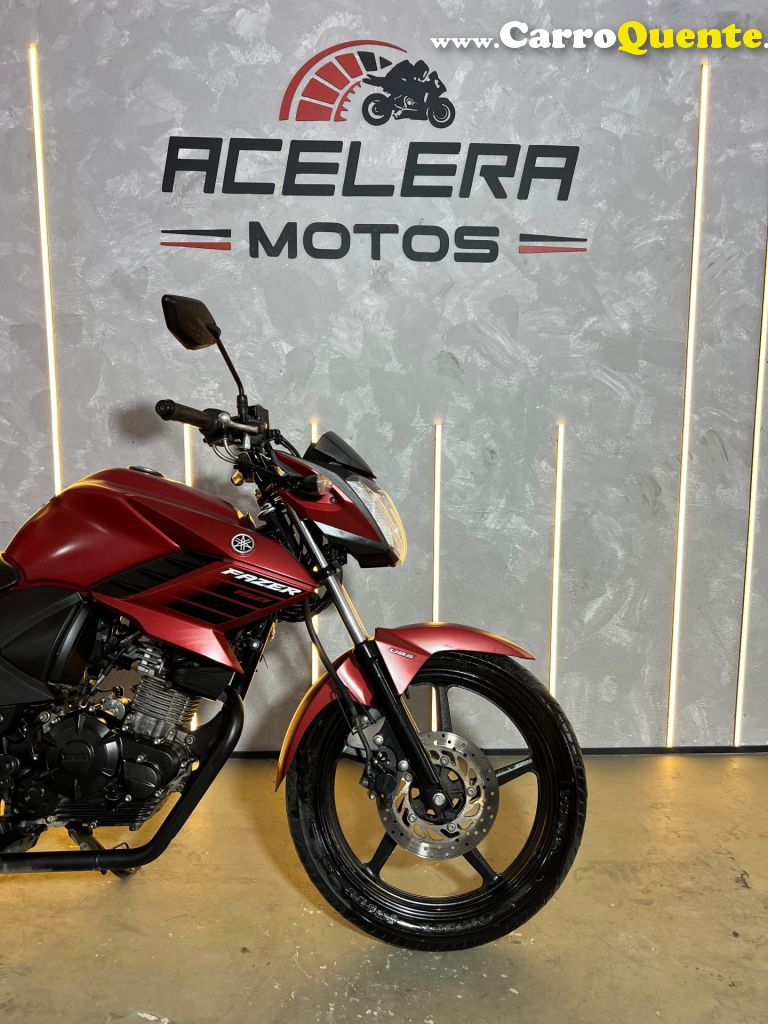 YAMAHA    YS150 FAZER SED   VERMELHO 2023 150 FLEX - Loja