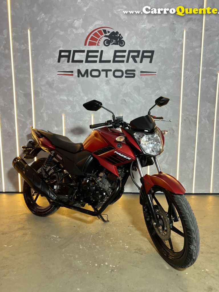 YAMAHA    YS150 FAZER SED   VERMELHO 2023 150 FLEX - Loja