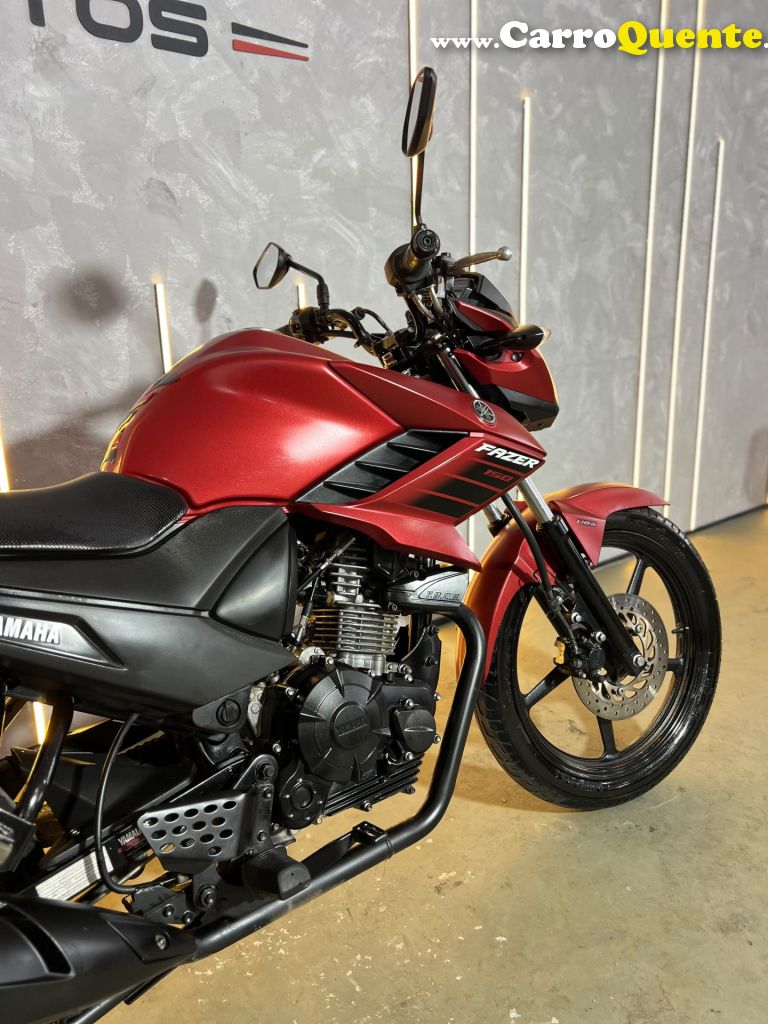 YAMAHA    YS150 FAZER SED   VERMELHO 2023 150 FLEX - Loja