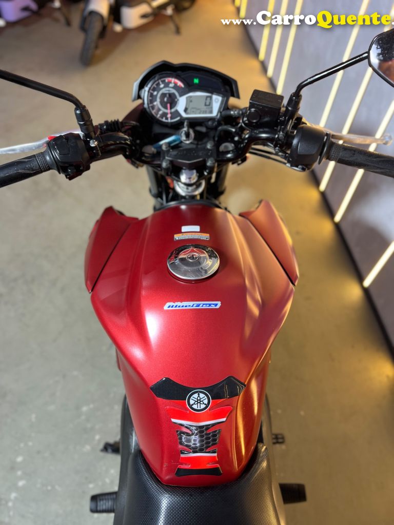 YAMAHA    YS150 FAZER SED   VERMELHO 2023 150 FLEX - Loja