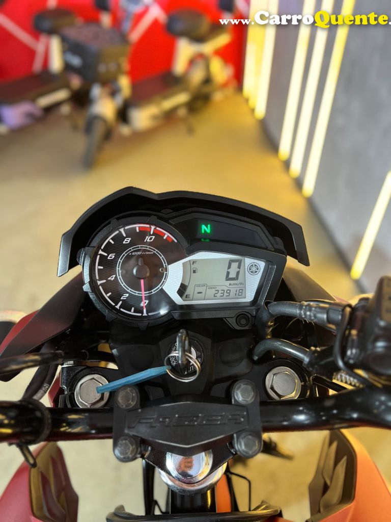 YAMAHA    YS150 FAZER SED   VERMELHO 2023 150 FLEX - Loja