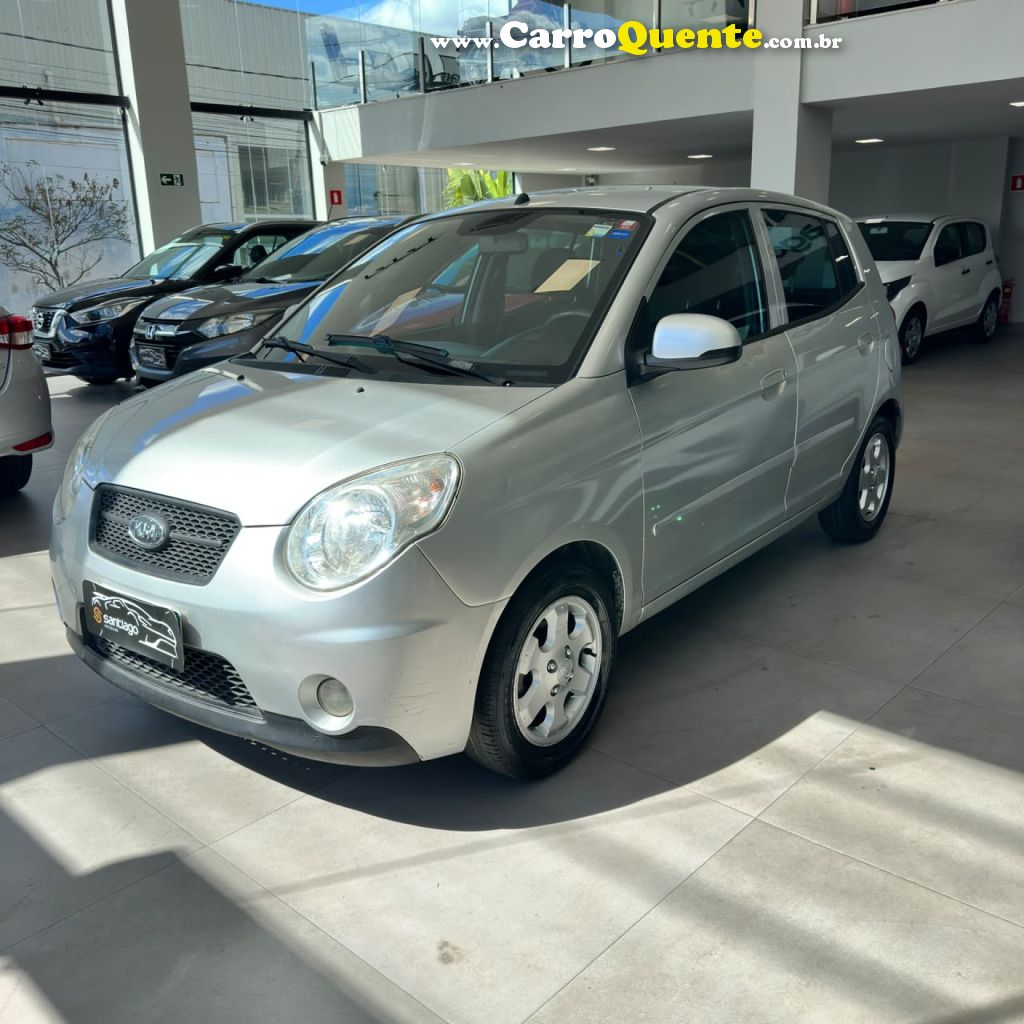 KIA   PICANTO EX 1.11.0 1.0 FLEX MEC.   PRATA 2010 1.0 FLEX - Loja