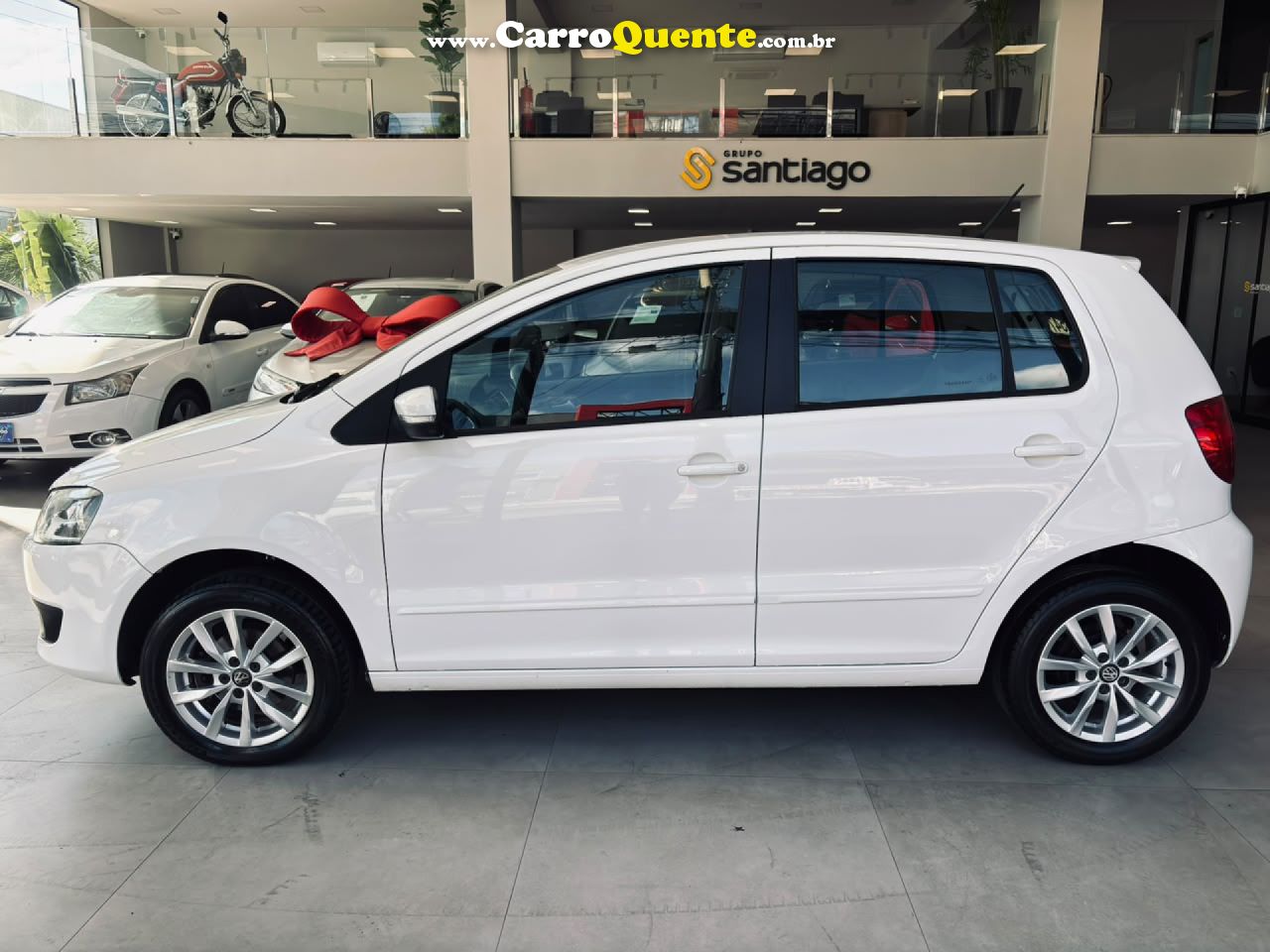 VOLKSWAGEN   FOX 1.0 MI TOTAL FLEX 8V 5P   BRANCO 2014 1.0 FLEX - Loja