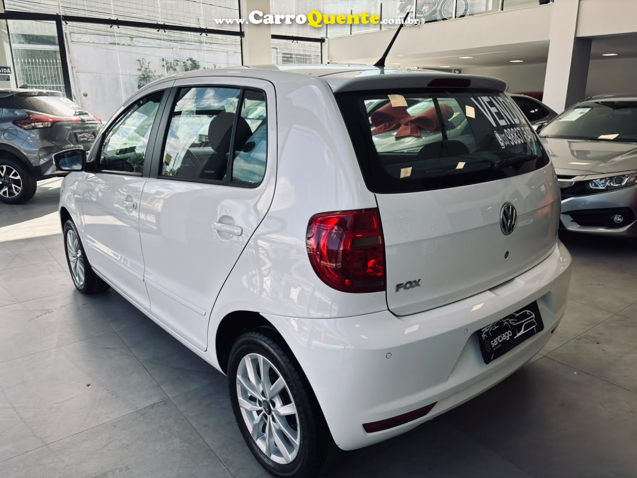 VOLKSWAGEN   FOX 1.0 MI TOTAL FLEX 8V 5P   BRANCO 2014 1.0 FLEX - Loja