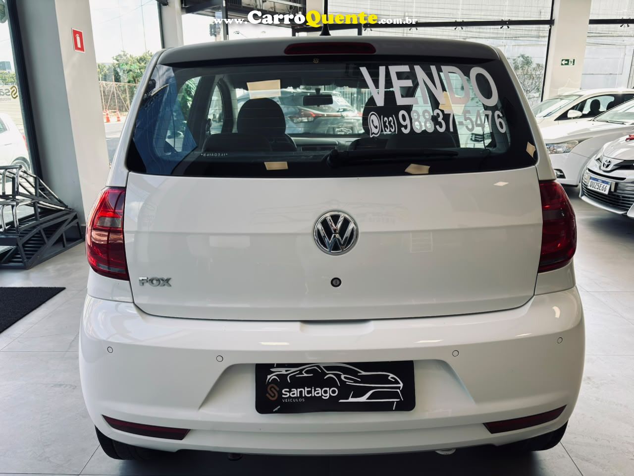 VOLKSWAGEN   FOX 1.0 MI TOTAL FLEX 8V 5P   BRANCO 2014 1.0 FLEX - Loja
