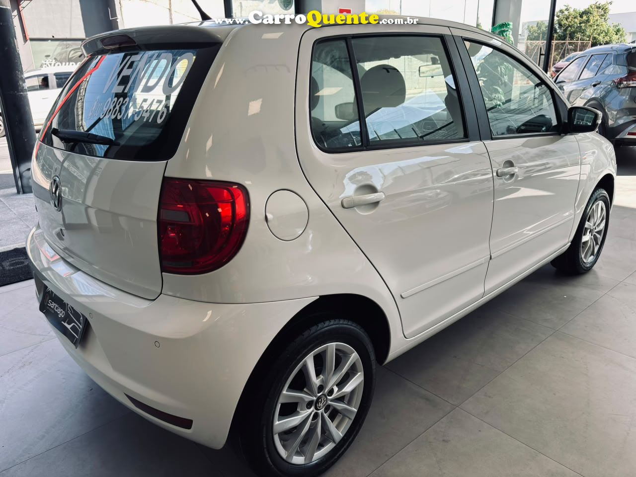 VOLKSWAGEN   FOX 1.0 MI TOTAL FLEX 8V 5P   BRANCO 2014 1.0 FLEX - Loja