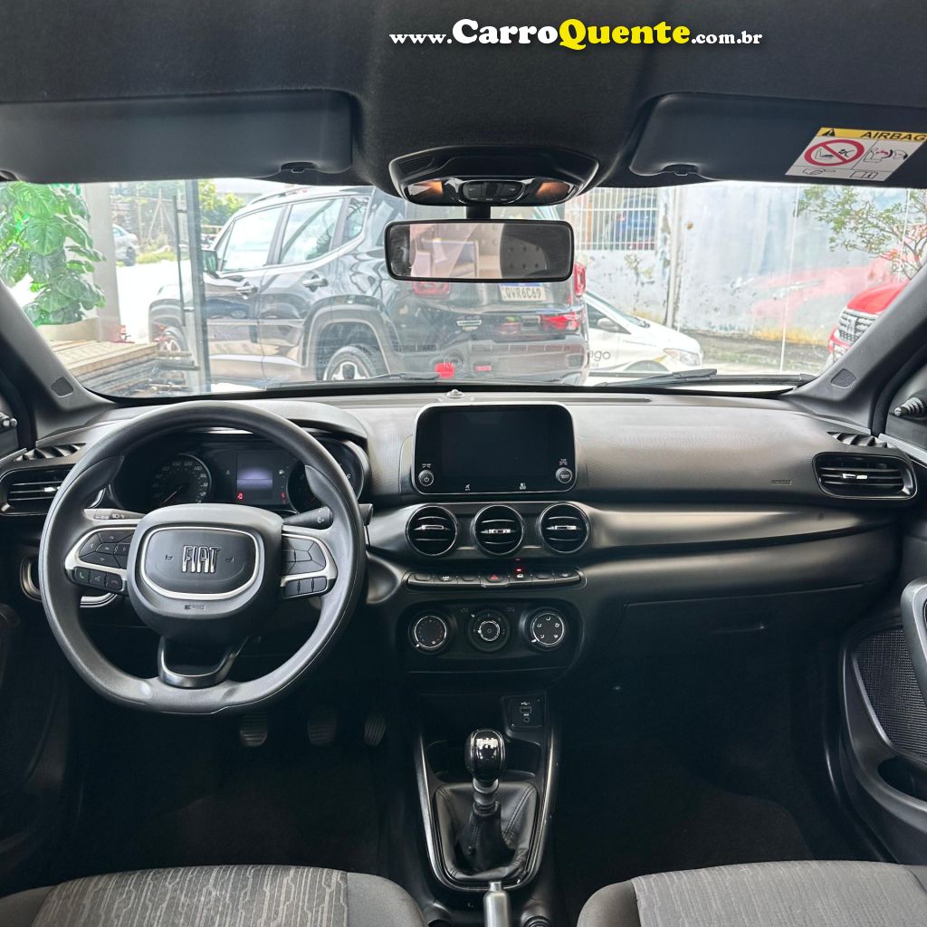 FIAT   ARGO 1.0 6V FLEX.   PRATA 2026 1.0 GASOLINA - Loja