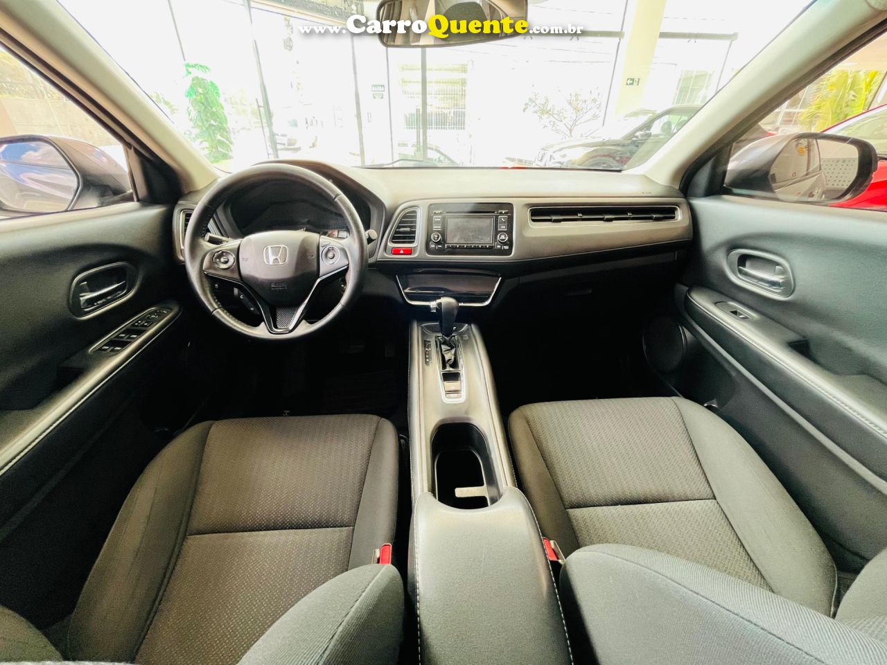 HONDA   HR-V EX 1.8 FLEXONE 16V 5P AUT.   CINZA 2017 1.8 GASOLINA - Loja