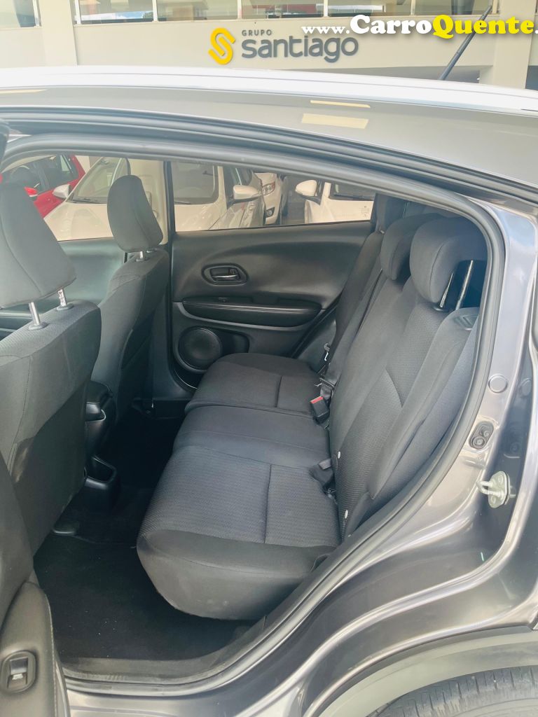 HONDA   HR-V EX 1.8 FLEXONE 16V 5P AUT.   CINZA 2017 1.8 GASOLINA - Loja