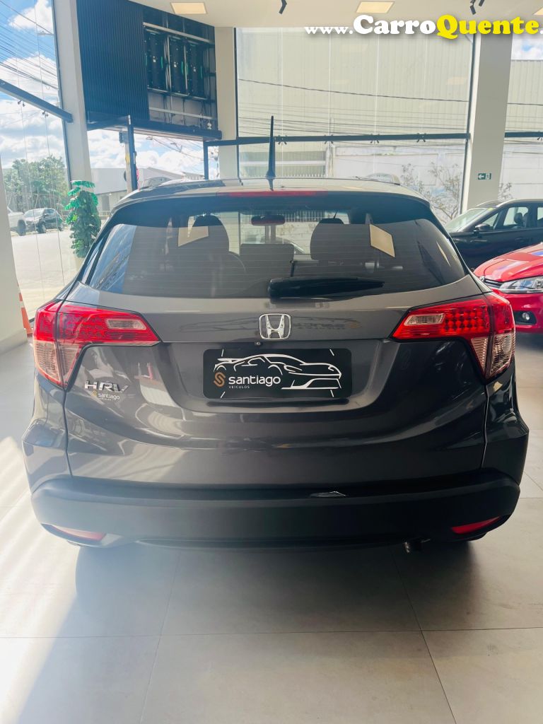 HONDA   HR-V EX 1.8 FLEXONE 16V 5P AUT.   CINZA 2017 1.8 GASOLINA - Loja