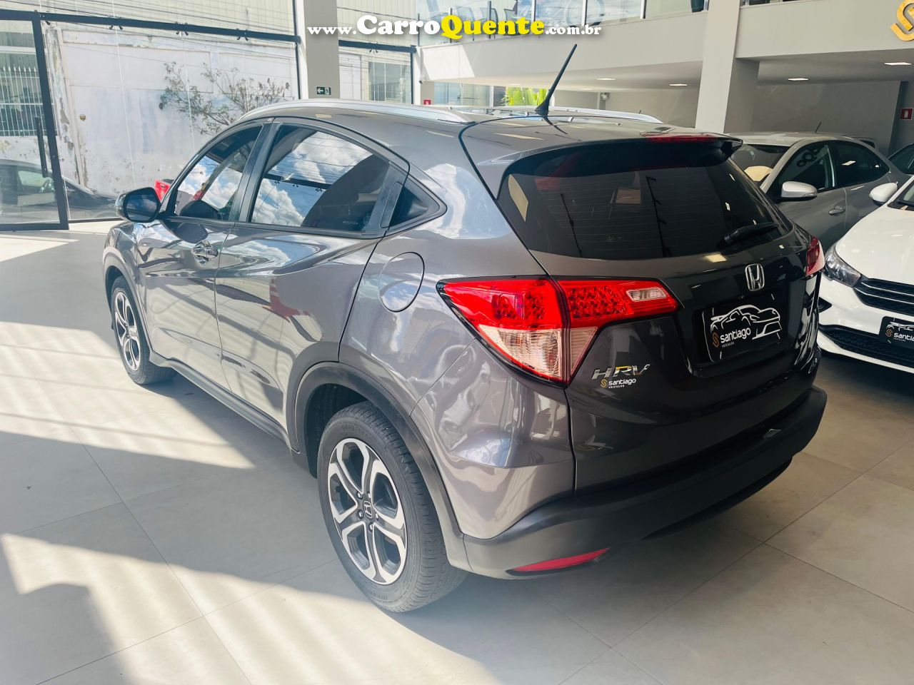 HONDA   HR-V EX 1.8 FLEXONE 16V 5P AUT.   CINZA 2017 1.8 GASOLINA - Loja